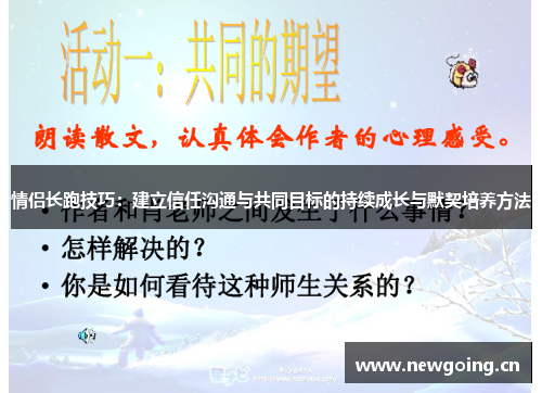 情侣长跑技巧：建立信任沟通与共同目标的持续成长与默契培养方法